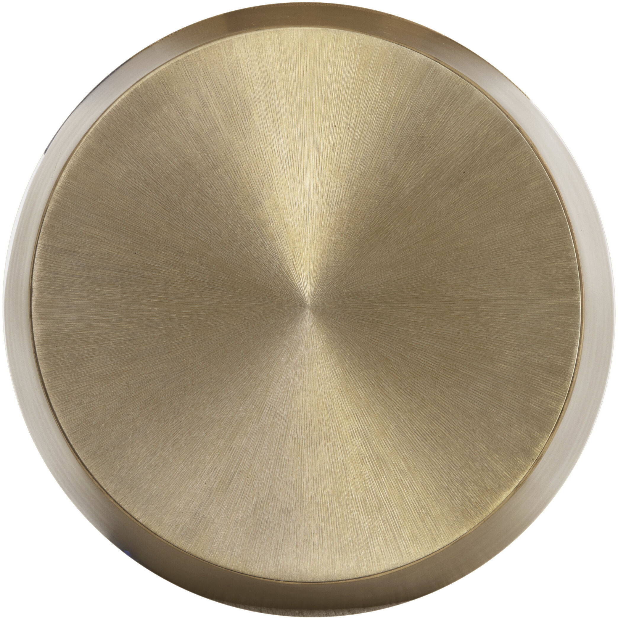 Creed 18.5 X 17.5 inch Antique Gold End Table